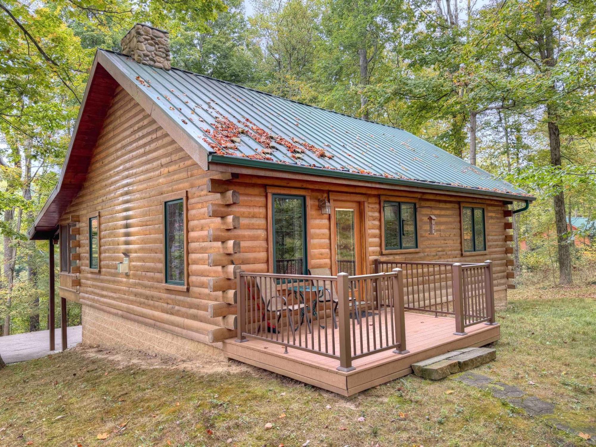 Ferngully Creek Cabins Millersburg Bagian luar foto